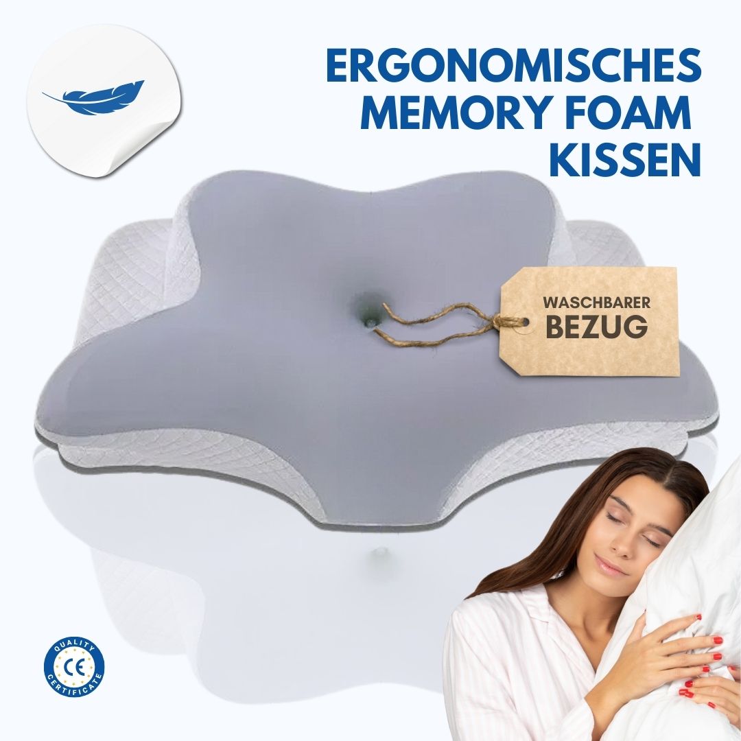 SmartPillow - Ergonomisches Memoryschaum Kissen