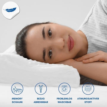 SmartPillow - Ergonomisches Memoryschaum Kissen